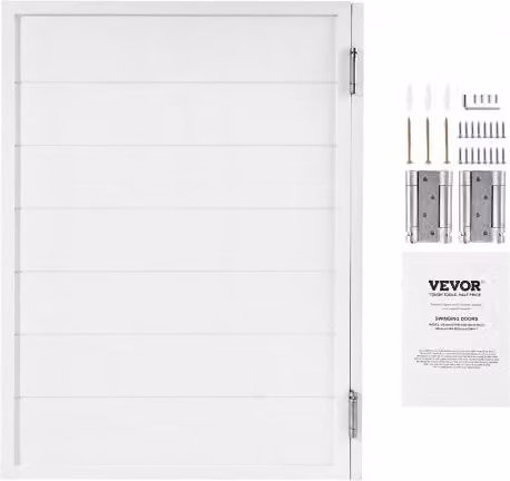 Porta singola oscillante per bar VEVOR in legno di pino bianco, L: 80,5 cm, H: 106 cm