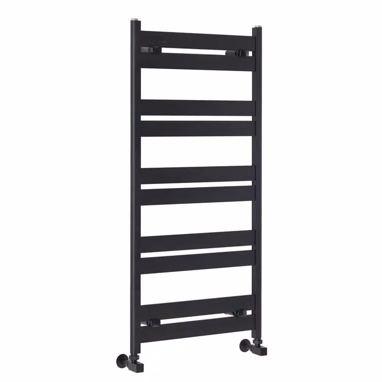 Scaldasalviette in Alluminio - Nero - 1015mm x 480mm -  Lars