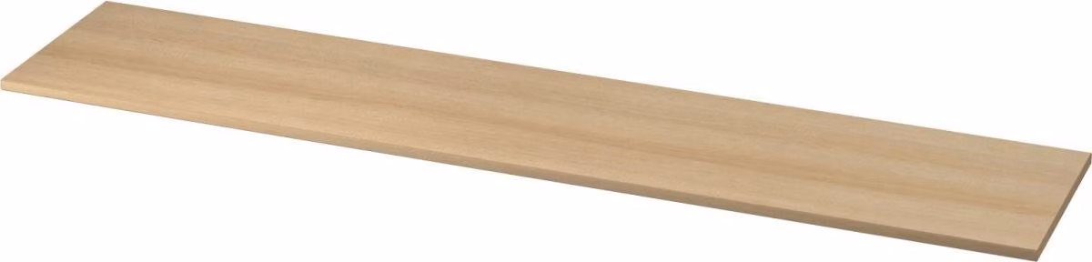 Pannello di copertura, dimensioni 200,5 x 43 cm, in legno di quercia