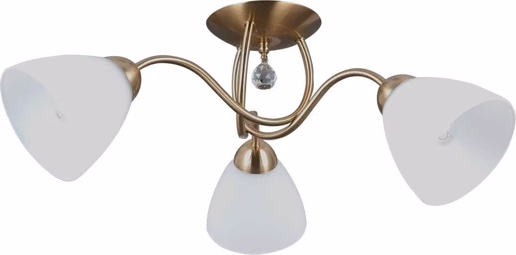 Lampada A Sospensione Lugano 3 E27 Cromo Italux