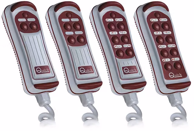 Set di 6 lattine PULS.STAGNA grigie con torcia LED e protezione IP67