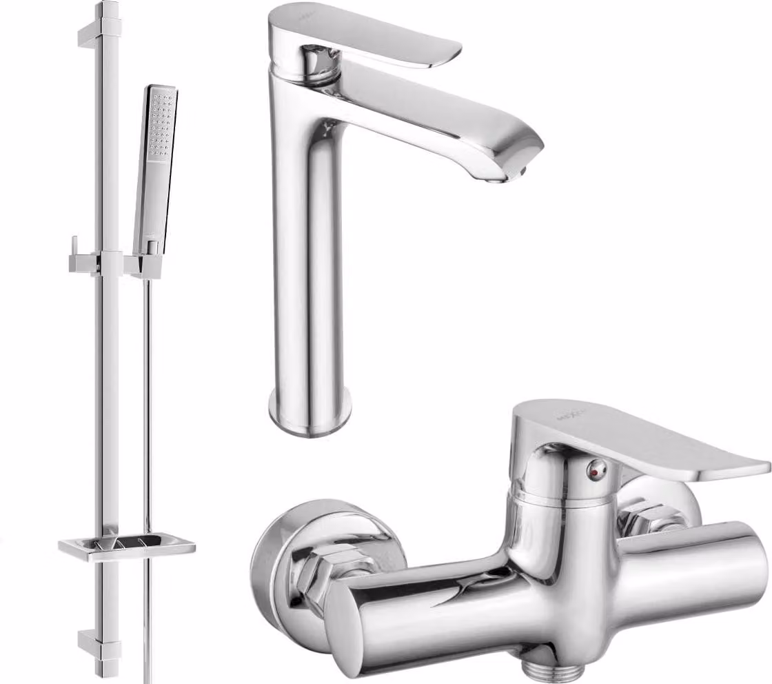 Mexen Pecos DQ72 set doccia, cromato - 72714DQ72-00