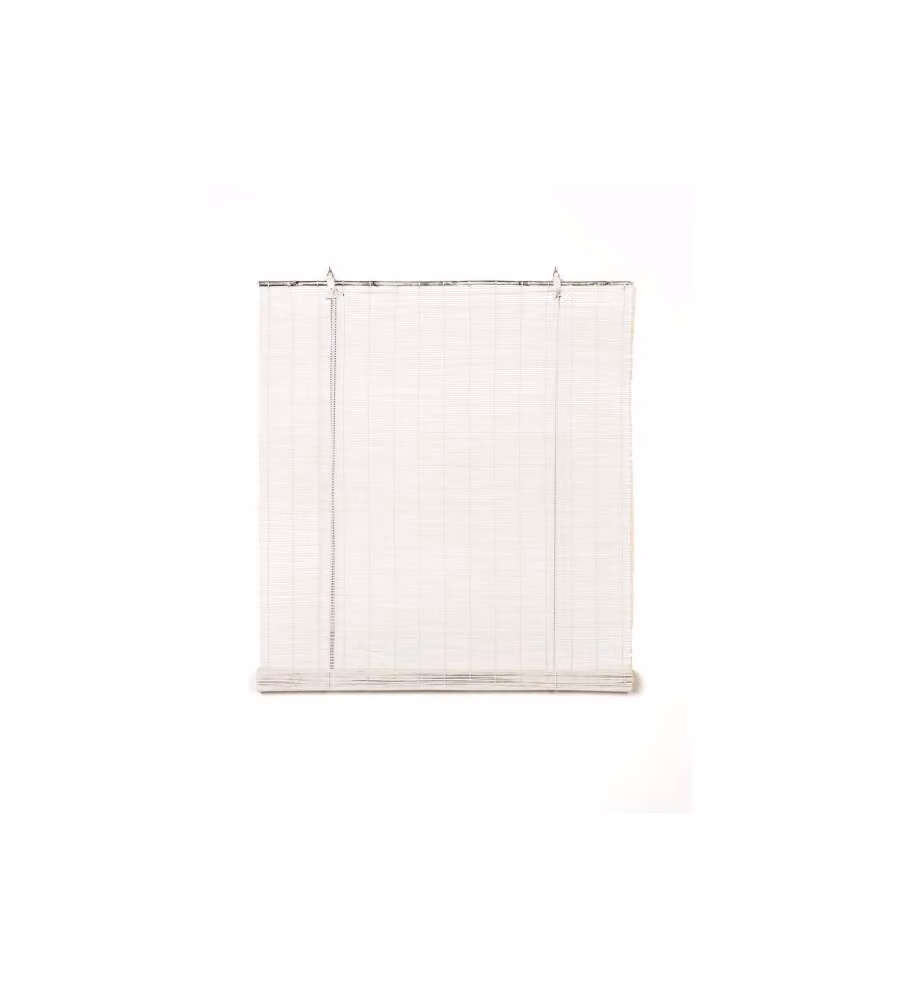 OCRES - Tenda avvolgibile di bambu Gesso 120x175