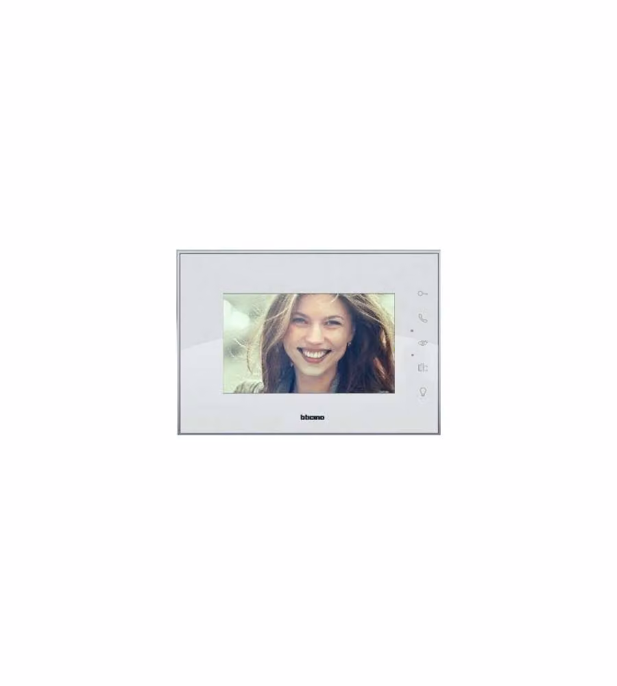 Bticino Videocitofono Monitor Aggiuntivo - Bianco - 7"