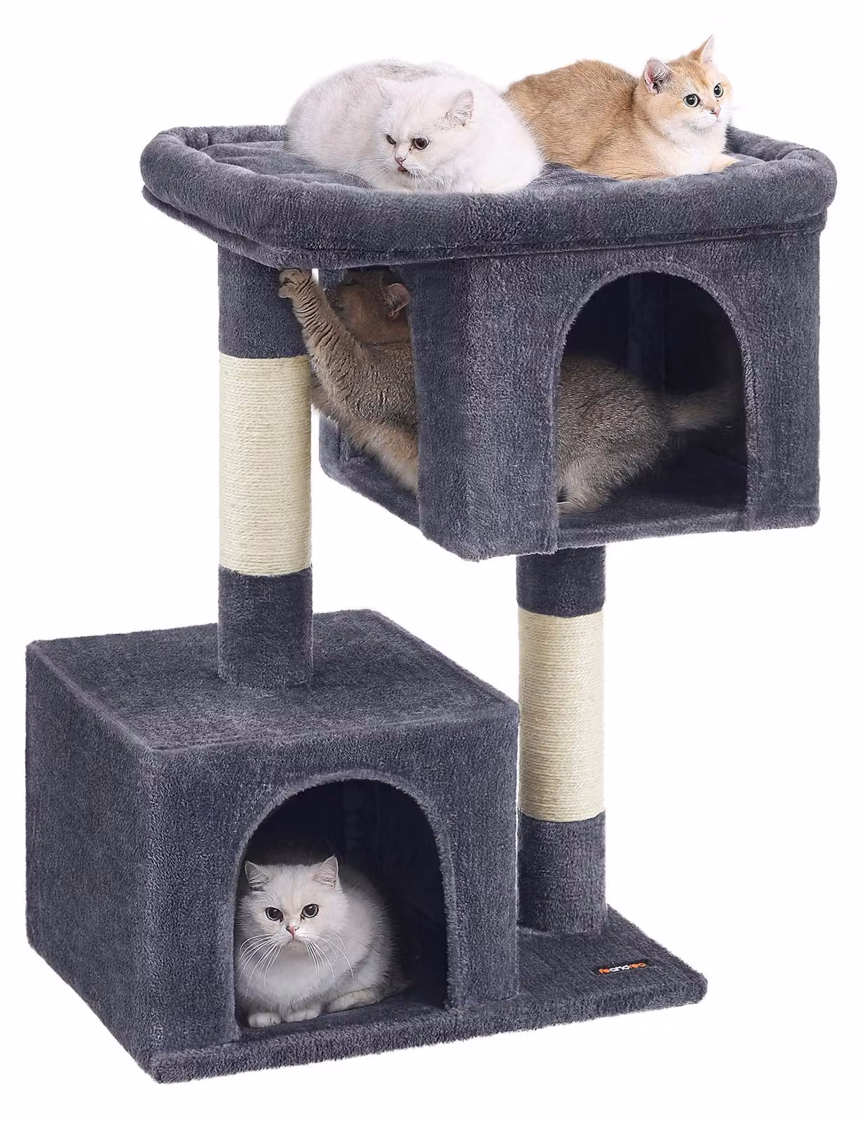 Tiragraffi per gatti PCT614G01, 101 cm, grigio scuro