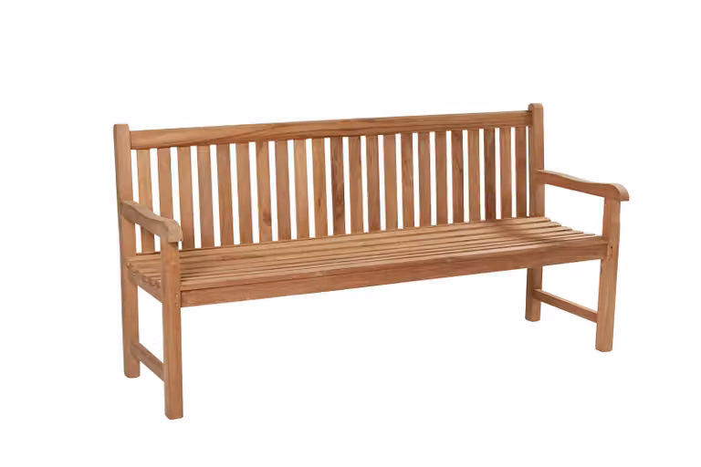Panca da giardino Colorado in teak panca da giardino 150x55x92cm