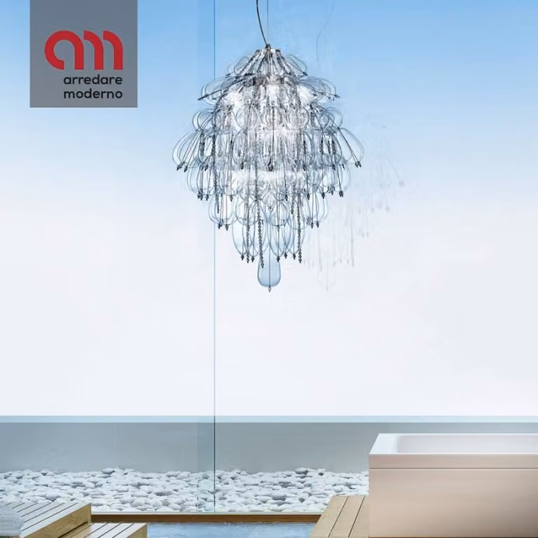Lampada Grapeflut Opera Italamp a sospensione