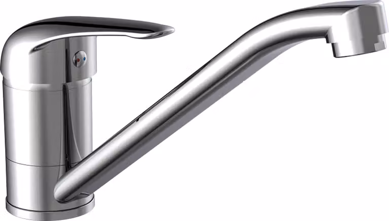 Rubinetto da cucina SCHÜTTE MAGNA, rubinetto da cucina girevole a 360°, miscelatore da cucina, miscelatore per lavello in cromo