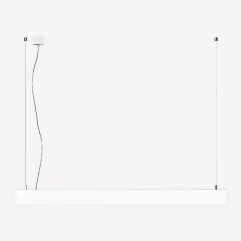 Apparecchio LED a sospensione Izar III. in vetro acrilico, Variante: 600 x 80 x 40 mm, 16 W, 4000 K, bianco