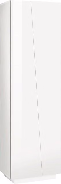 Armadio 2 Ante 60x38x199,7 cm Vega Bianco Lucido
