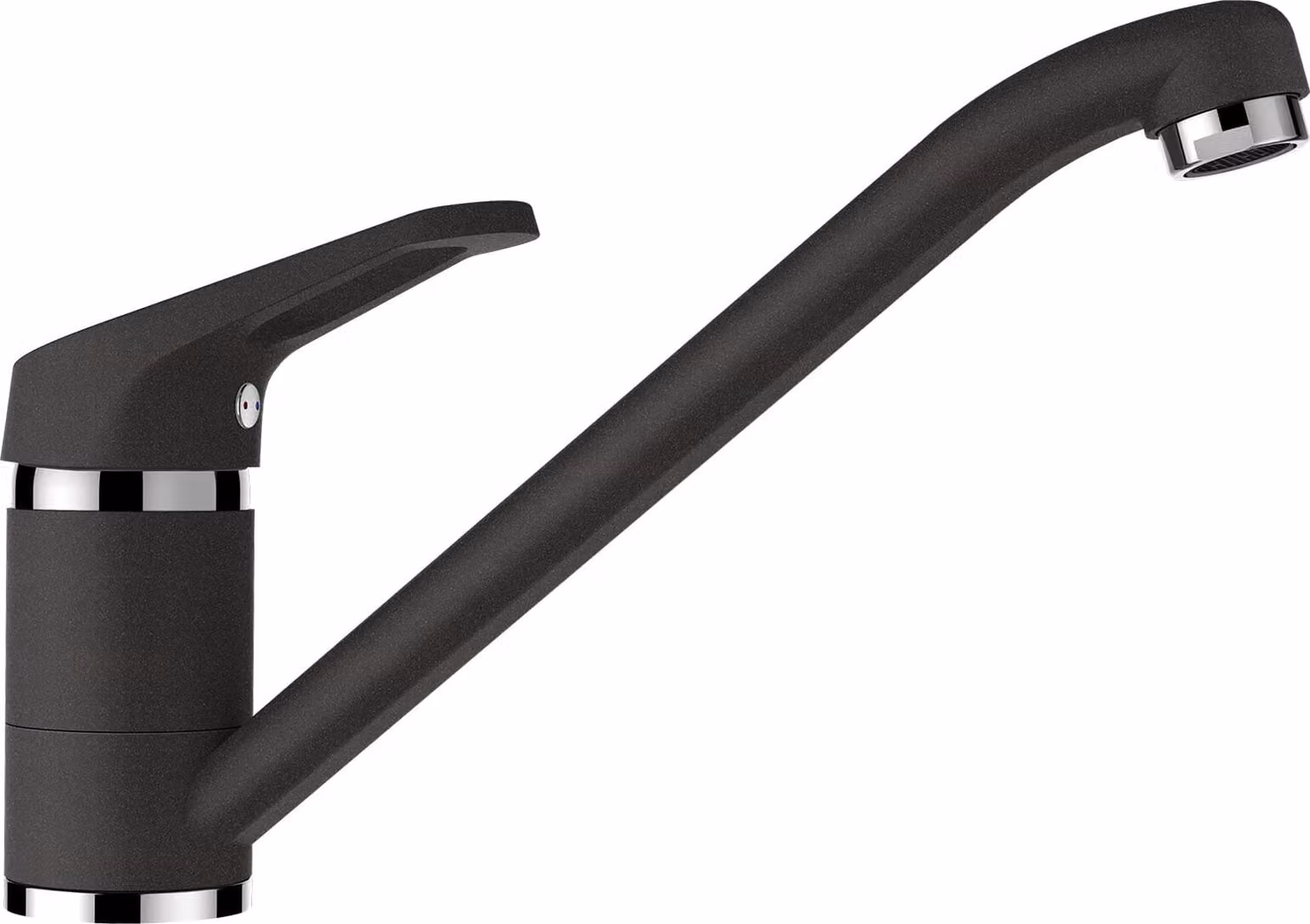 Miscelatore per lavello con doccia Schock Cosmo onyx 525122GON