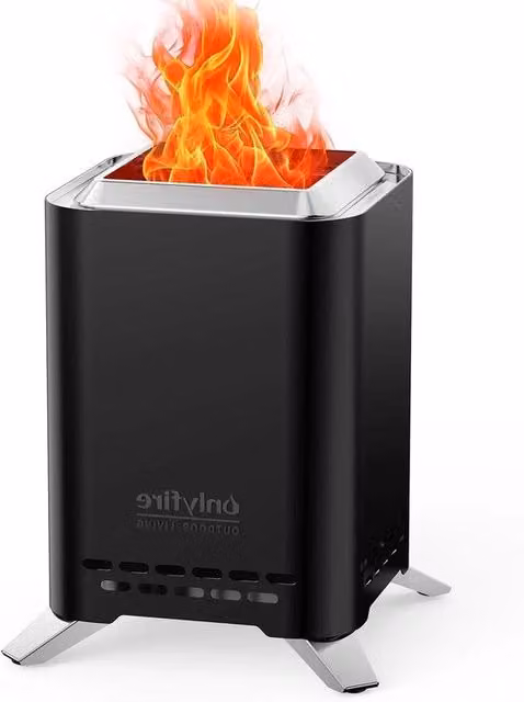 Scudo a Fiamma Quadrato per Giardino e Terrazza con Supporto e Tasca di Riposo - Scudo a Fiamma Senza Fumo per Camping - Nero Modello: Dimensioni: Peso: Materiali: Capacità: Certificazioni: