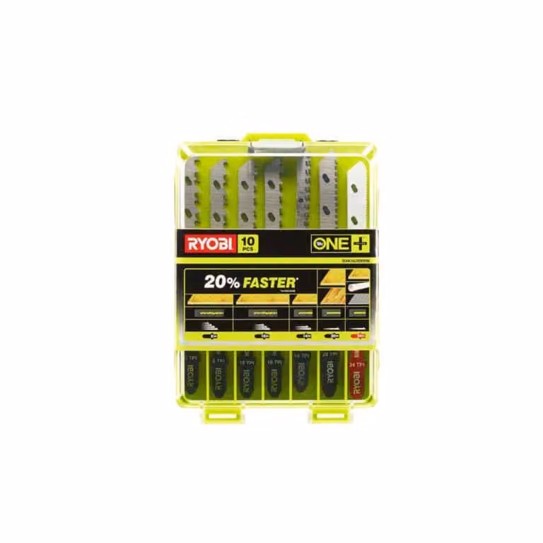 Ryobi RAK10JSBWM Lame per seghetto alternativo da 10 pezzi