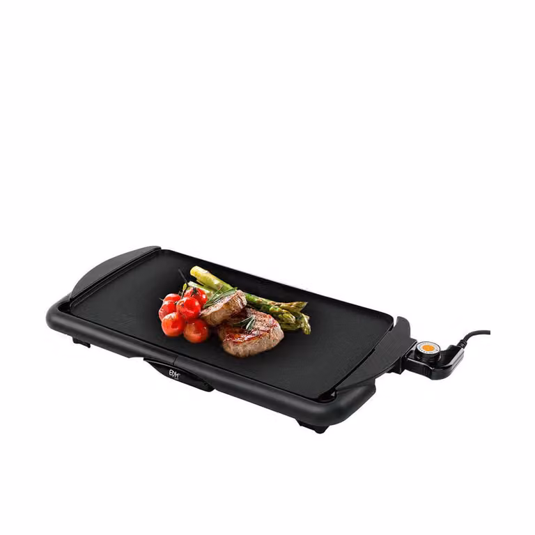 Griglia liscia palcha EDM nero 2000 W