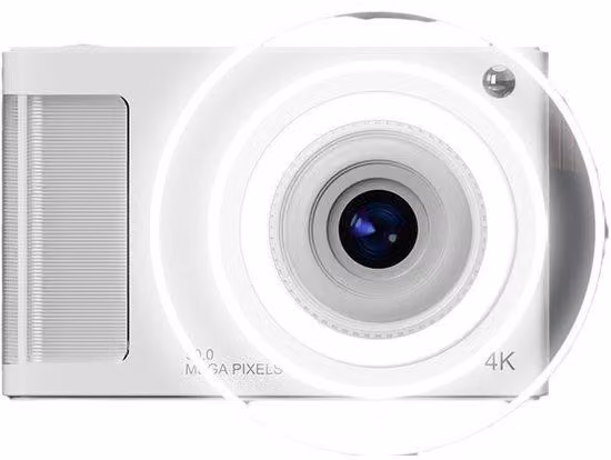 Fotocamera digitale per bambini con schermo IPS da 2,4 pollici, risoluzione 1080p, illuminazione a 16 LED; regalo per anziani, adolescenti e studenti