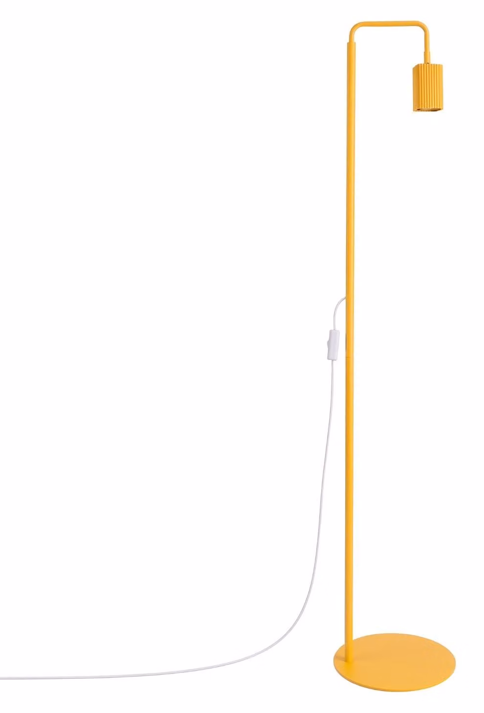 Lampada da terra RAYO 1 gialla 1xGU10 10W alluminio 160x30x30cm Sollux Lighting