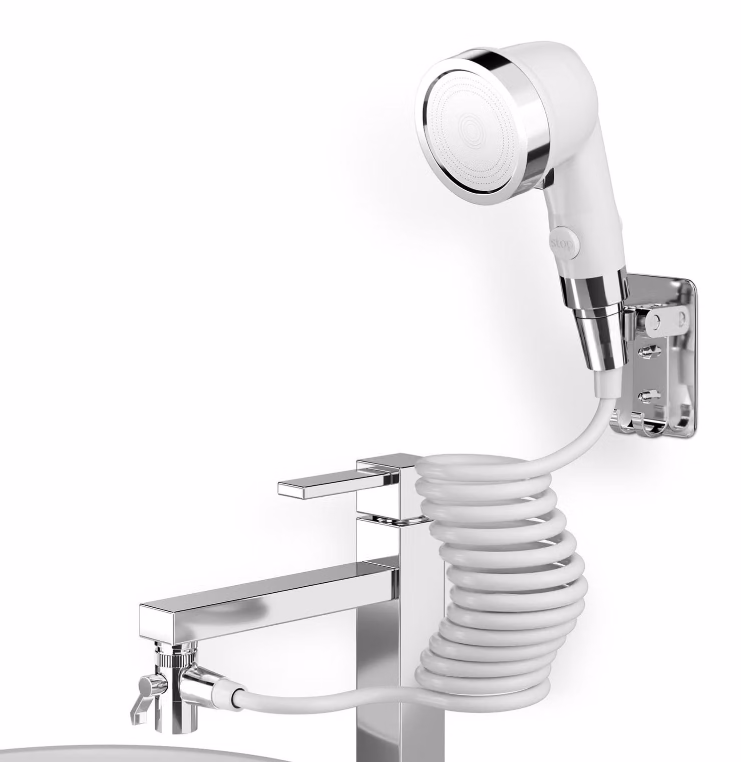Set doccia flessibile per lavabo