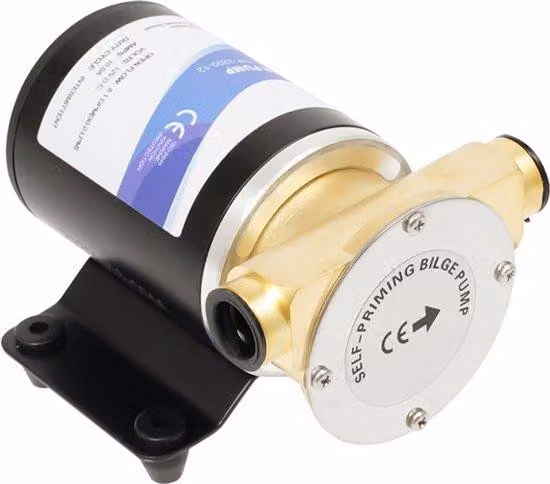 Pompa booster per acqua - 12V - 120W - 30 litri/minuto - Nera - Adatta per irrigazione e alimentazione acqua