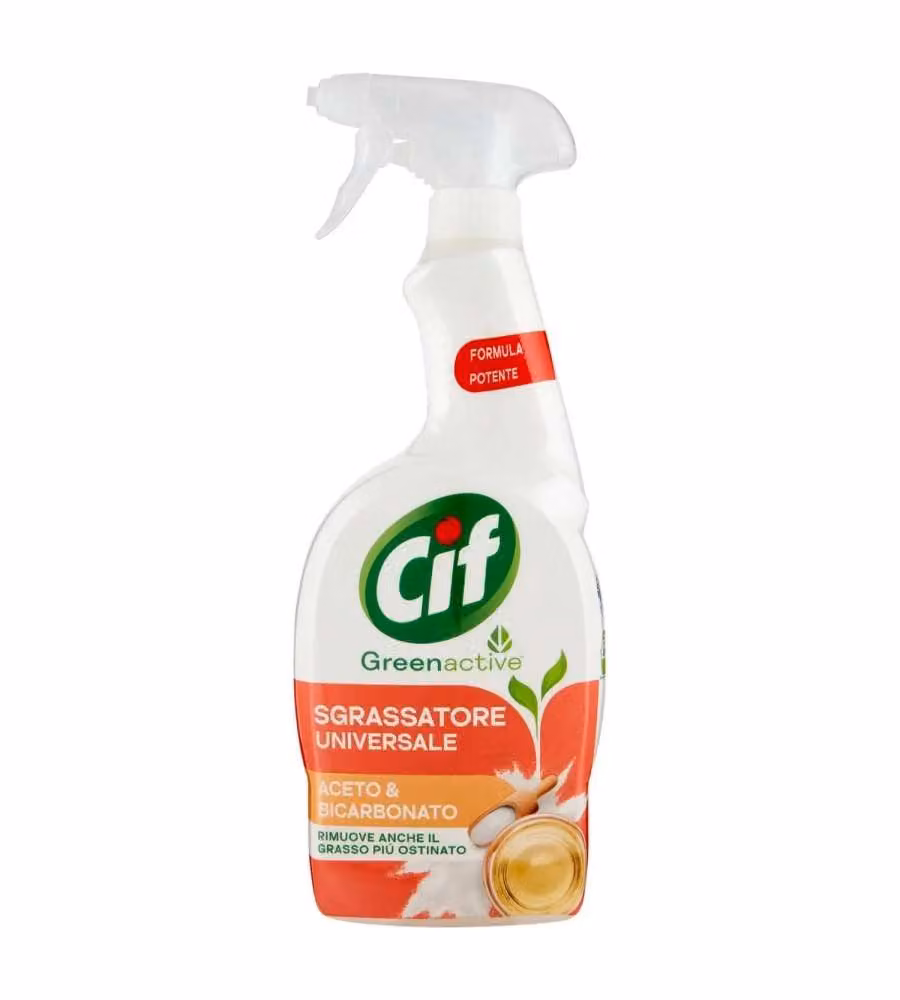 Sgrassatore universale Cif Greenactive Aceto e Bicarbonato 650 ml