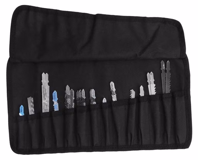Set di lame per seghetto alternativo - Kit da 48 pezzi a dentatura fine - Resistente all'usura e ad alte prestazioni - Utensile di taglio universale - Include una custodia - Adatto per...