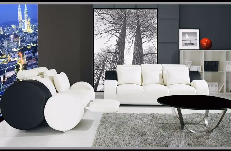 Sofagarnitur 3+2 Sitzer Sofa Sitz Couch Polster Garnitur Moderne Couchen Relax