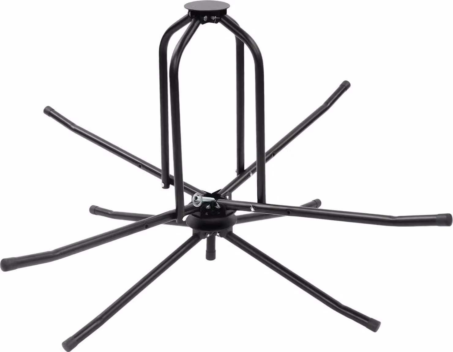 Dispositivo per l'avvolgimento dei tubi del riscaldamento a pavimento - Supporto per bobina di tubi - Capacità di carico: 200 kg - Struttura in acciaio robusta - Ideale per la posa dei tubi del riscaldamento - Colore: nero