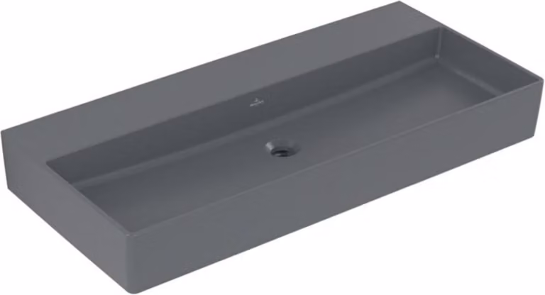 Villeroy & Boch Memento 2.0 lavabo mural, sans trou pour robinet, sans trop-plein, poli, 1000x470mm, 4A221FI4, 4A221FI4