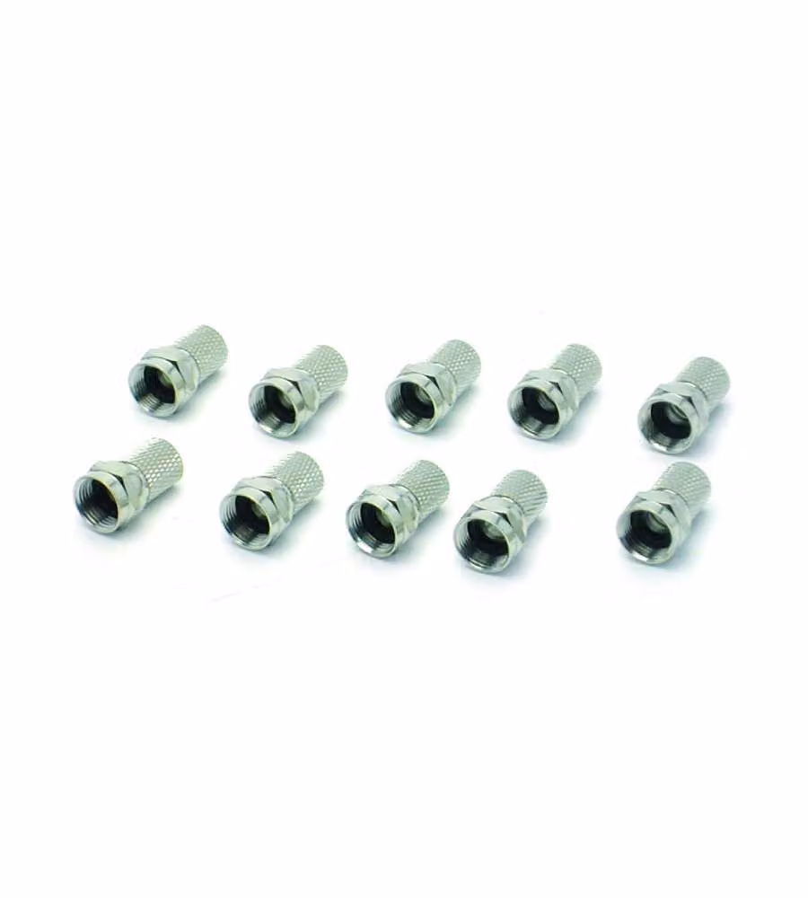 10 Spine tipo "F" da avvitare Ø 7-7,5 mm