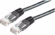 Cavo di rete Ethernet LAN Cat6 UTP Patch Cord Itb Nero 1m