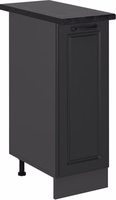 Armadio cucina dispensa alto R-Line Antracite rustico/Antracite 30 cm, PL Antracite Vicco