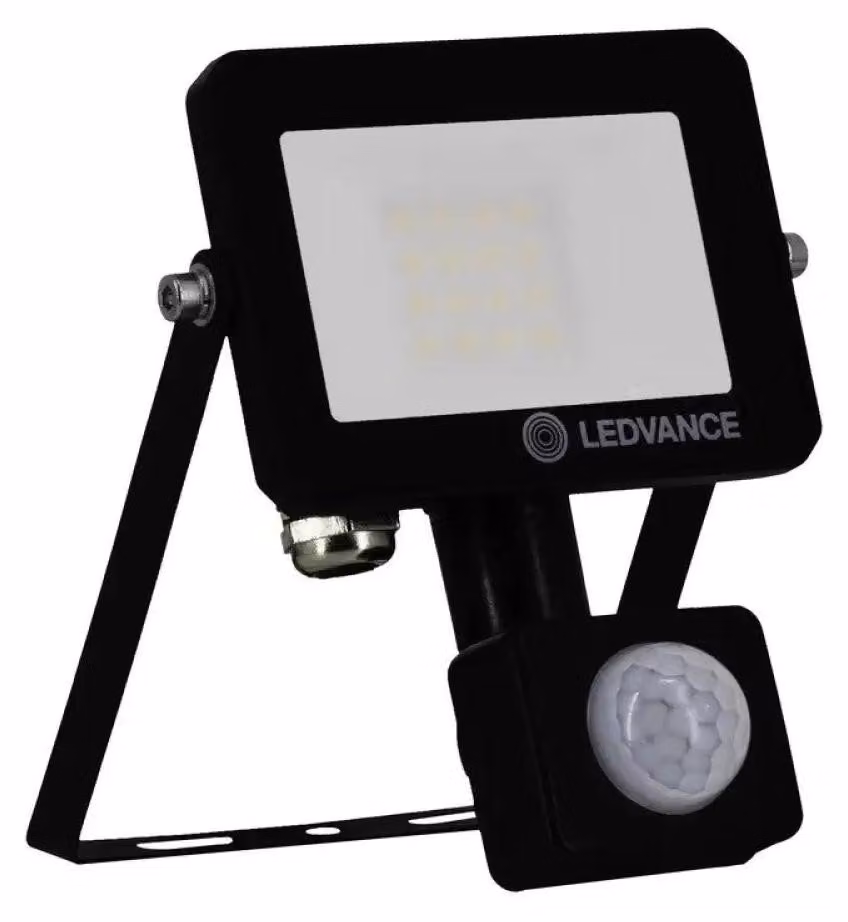 Proiettore a LED con sensore di movimento FLOODLIGHT EFFECT SENSOR 10W 840 nero LEDVANCE