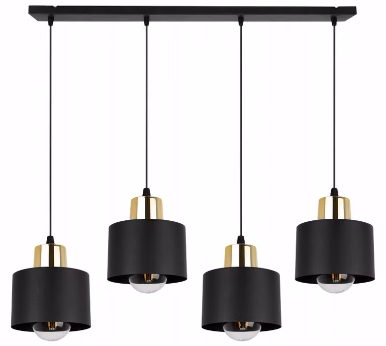 Moderna Lampada A Sospensione Lampada A Led Nera