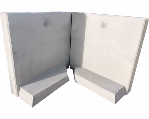 Diephaus Betonwerk GmbH Angolo a L, movimento 90°, due pezzi