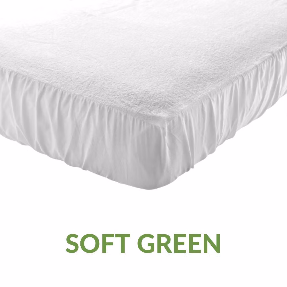 Coprimaterasso Soft Green 160x190 cm