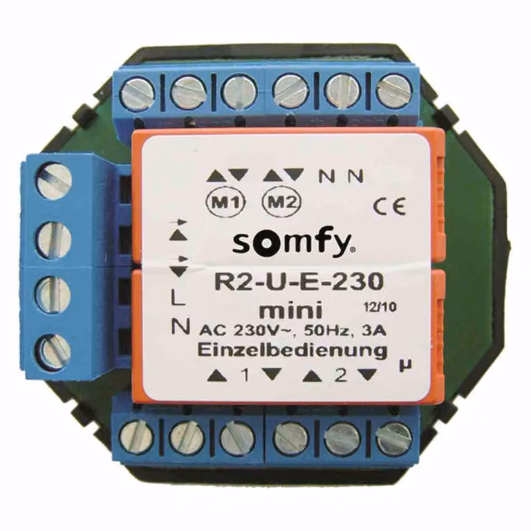 Somfy Trennrelais UP f. zwei Antriebe TR2-U-E-230 mini (1822394)