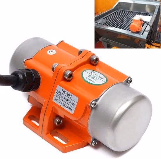 Motore a vibrazione - Motore industriale asincrono da 100 W - 220 V - Avvolgimento in rame - 3000 giri/min