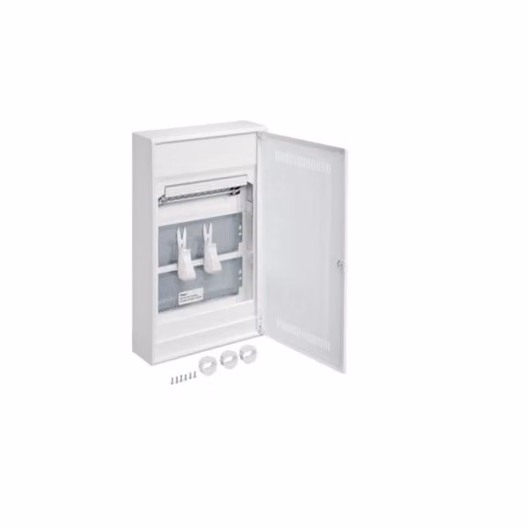 Quadro di distribuzione piccolo Hager montato in superficie a 3 file HxLxP 515 x 305 x 95 mm bianco