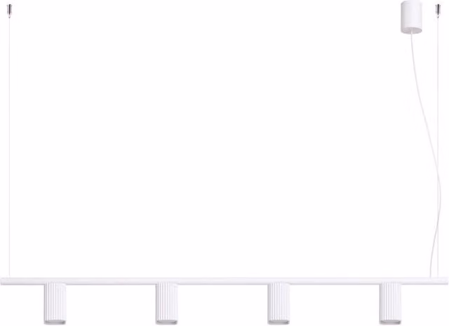 Lampadario RAYO 4 bianco