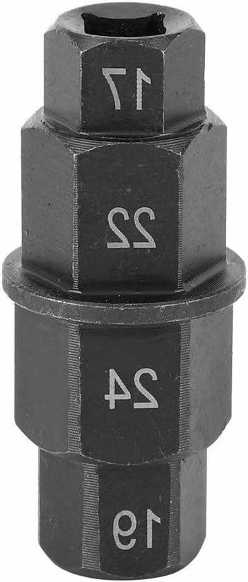 Set di chiavi per smontare gli pneumatici da moto - Nero - Utensile pratico