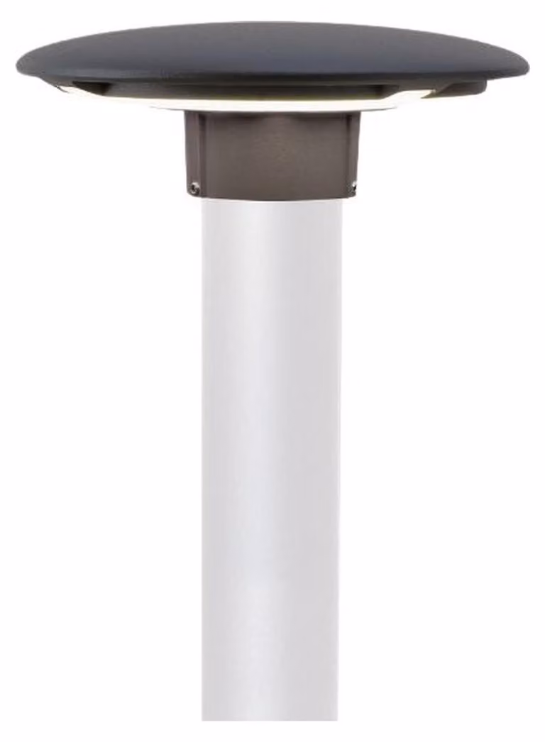 Testa Palo In Alluminio Grigio Led 18W 760 Lm 3000K Head