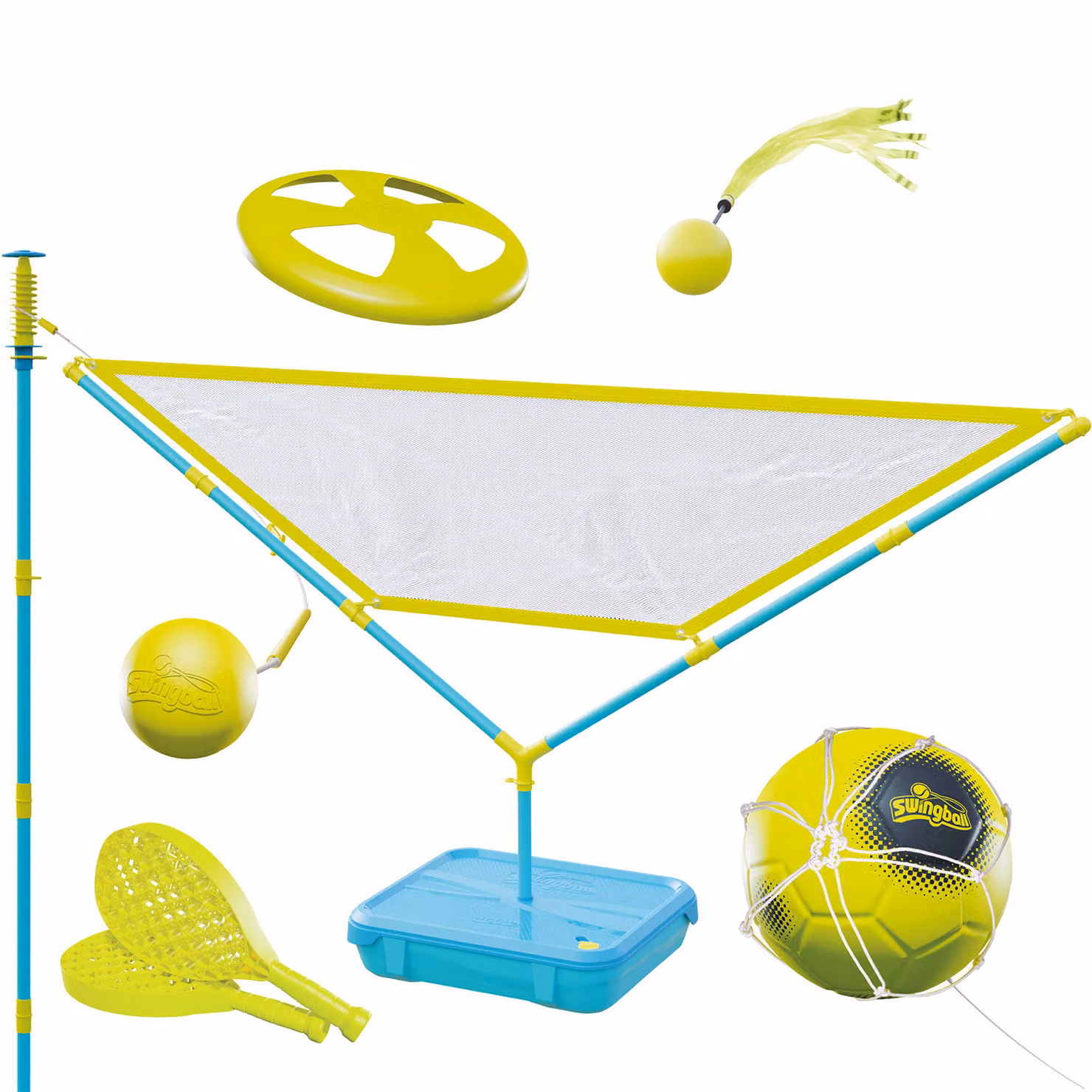 Set multiuso Swingball 5-in-1, adatto a tutte le superfici
