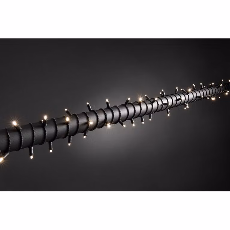 Catena LED con 40 LED isolati fino a -25 gradi lunga 3,90 metri