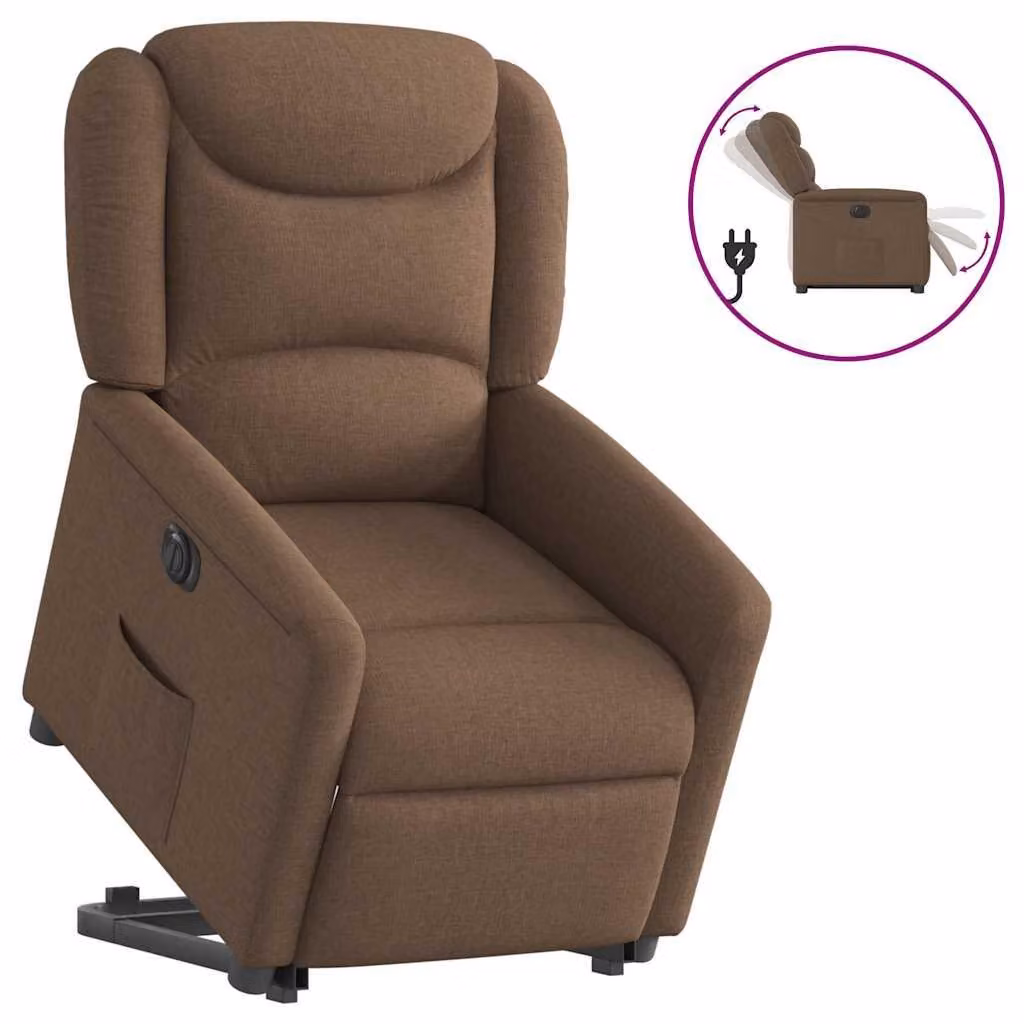 Sedia da ufficio Zit-sta - Sedia da ufficio ergonomica - Poltrona reclinabile elettrica - Sedia regolabile in altezza