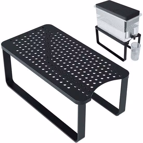 Supporti per rubinetti, supporti per filtri dell'acqua, guide per tubi dell'acqua, organizer per cassetti, supporti per distributori di bevande da ufficio