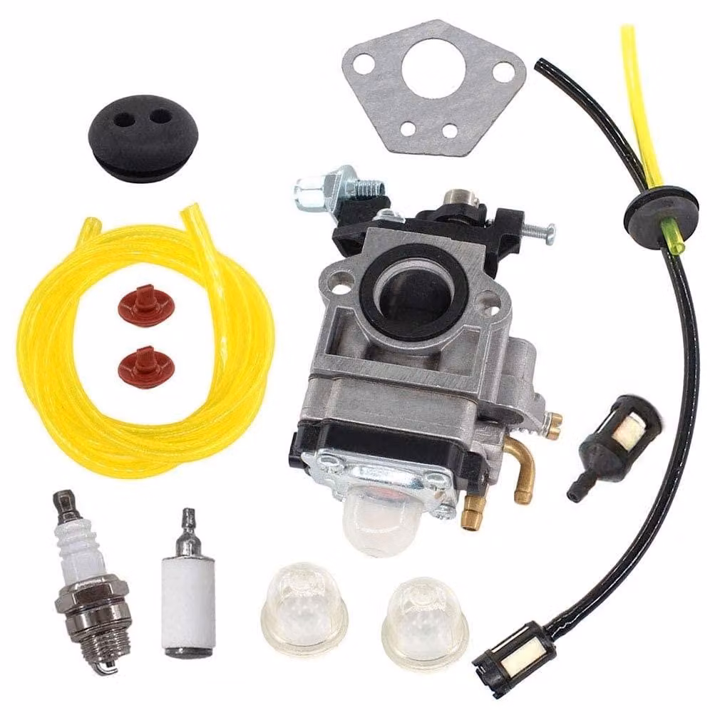 Kit carburatore per decespugliatore - Adatto per motori da 52 cc, 49 cc e 43 cc