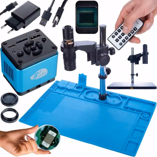 Microscopio Digitale Earth Pro MCEP-0.5X con Camera Aquarius PRO KMAP-HDMI-USBC 8