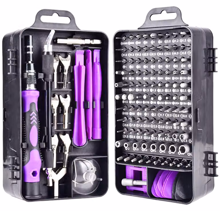 Solidchoice - Set universale di cacciaviti di precisione, 135 pezzi