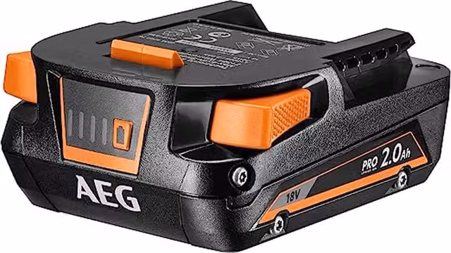 Batteria al litio AEG L1820S da 18V 2Ah colore nero per elettroutensili – 1