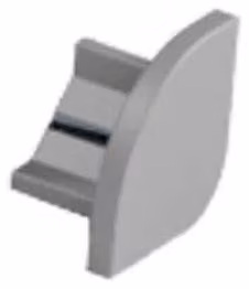 ARELUX PRF017, tappo terminale senza foro