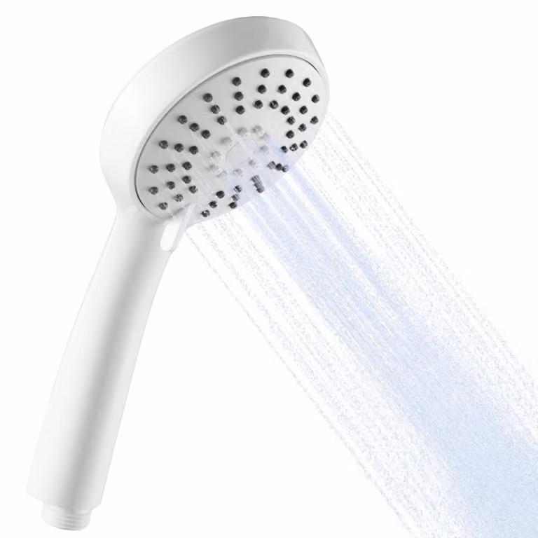Doccia a mano con 3 getti e sistema di risparmio idrico per il bagno